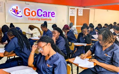 GoCare students during TVET CDACC Exams